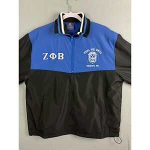 Buffalo Dallas Jacket Women's Medium Zeta Phi‎ Pullover Windbreaker Jacket NWT